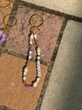 Amethyst Beaded Lanyard Luck Charm