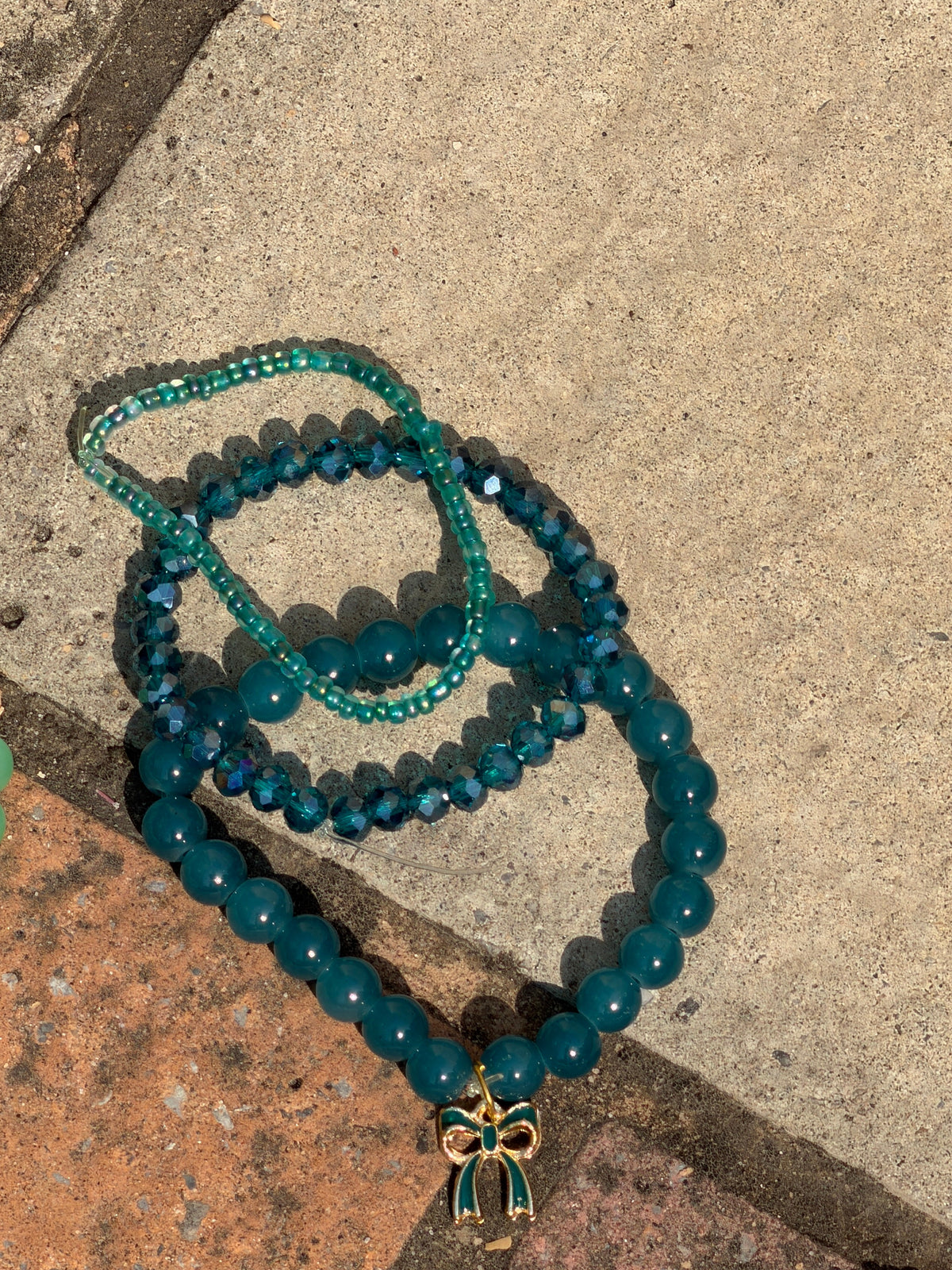 Jade Mist Bracelet Stack