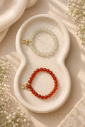 Simple Aesthetic Peace & Charm Bracelet