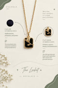 Celestial Multi-Layered Gold Pendant Necklace